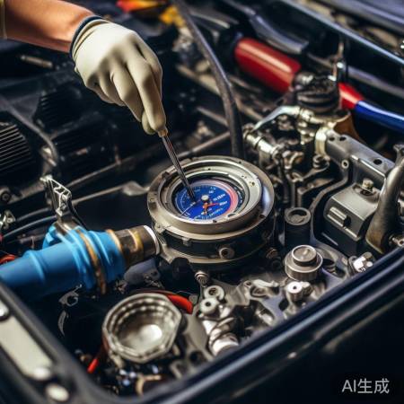 拆水温表,小心操作