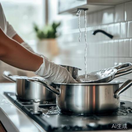 “清洗步骤进行中”