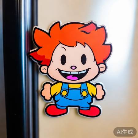 小新冰箱贴,笑容礼物