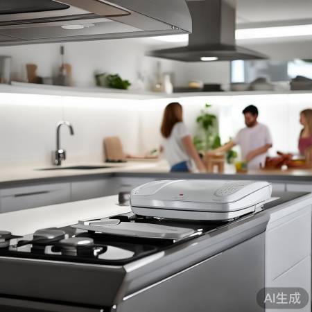 “华帝油烟机156P,噪音低至