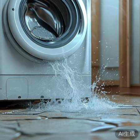 洗衣机底座不稳,产生噪音