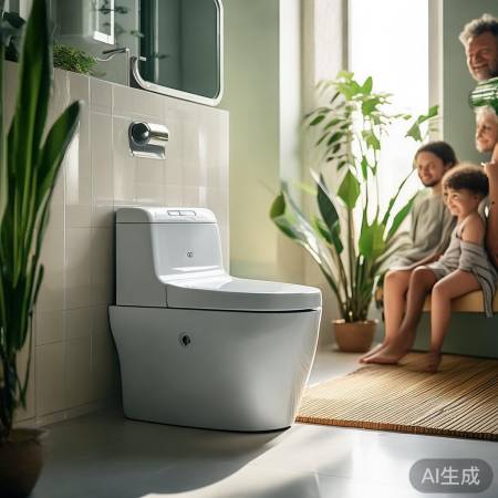 环保智能马桶,呵护地球家园