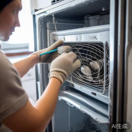 清洁冰箱风扇,保运行顺畅