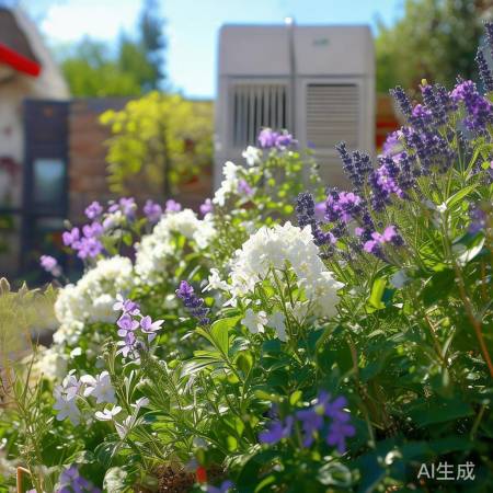 花草香飘阳光旁