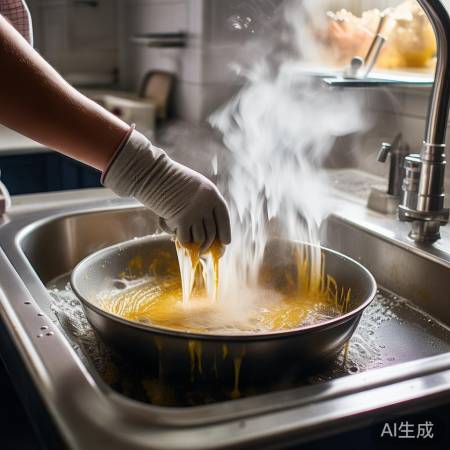 “油槽清洗，油污溶解”