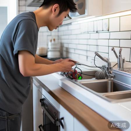 集成灶接线,学以致用