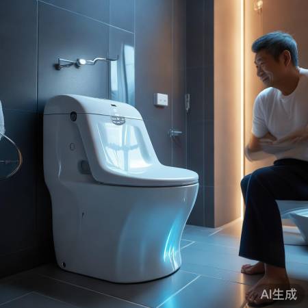 智能黑色壁挂式马桶：舒适生活新选择