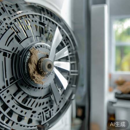 检查风轮，清除异物