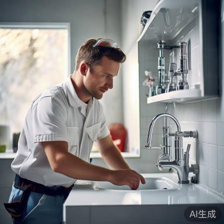 检查水管,确保无漏。