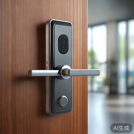 智能锁,多解锁方式,现代设计