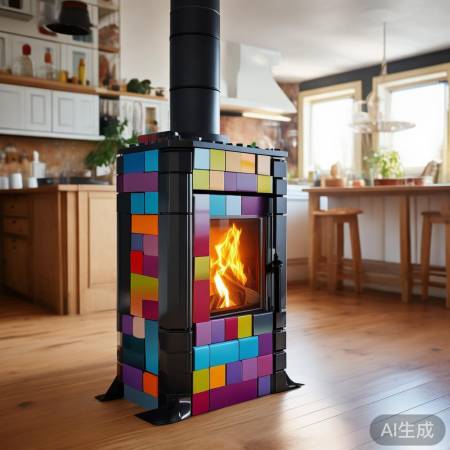 “乐高式柴火灶,拼装灵活”