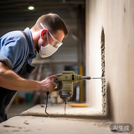 精准打孔,保护墙体
