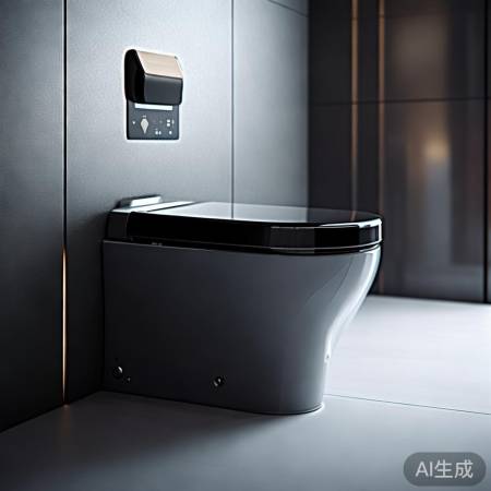 新型轻智能马桶翻盖
