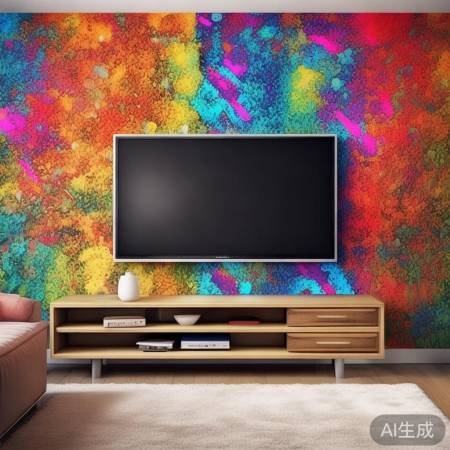 电视背景墙:个性化亮点