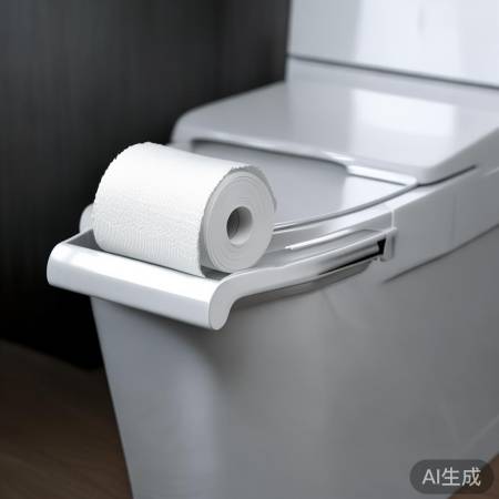 智能马桶纸巾放置方式各异