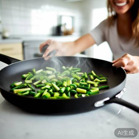 不粘锅烹饪轻松又易洁