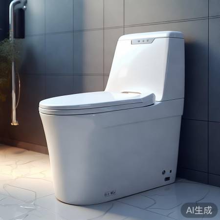 “智能马桶,巧思排水空气”