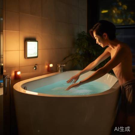 最佳洗澡时间:晚间预热