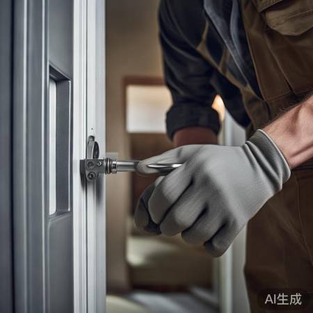 定期检查防盗门螺丝