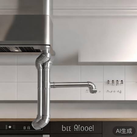 油烟机管道宜直短