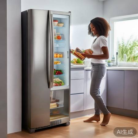 无霜冰箱，拿取方便