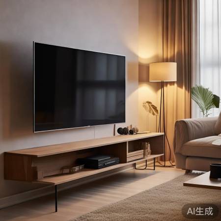 电视电源线巧妙隐藏技巧，家居美观升级攻略