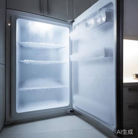 冰箱温度过高，结水珠