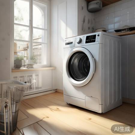 洗衣机摆放避阳光、排水好、空间