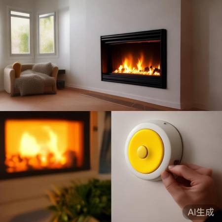 黄色开关：温暖一键掌控