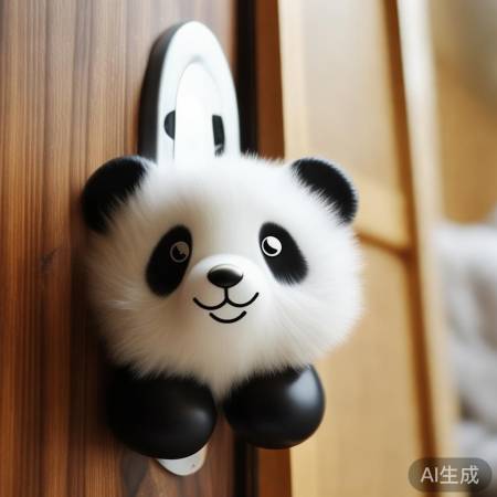 熊猫指纹锁萌态可掬