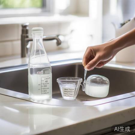 白醋消毒,除味清洁洗衣机