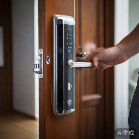 安装智能锁主体