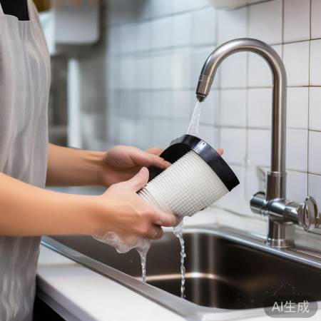 清洗油烟机滤网