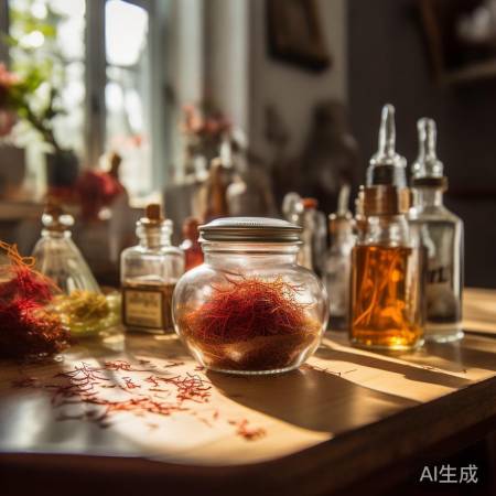 藏红花忌香浓物