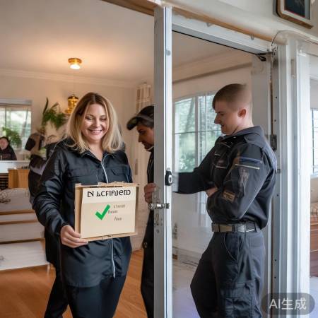 盼盼门售后贴心暖心