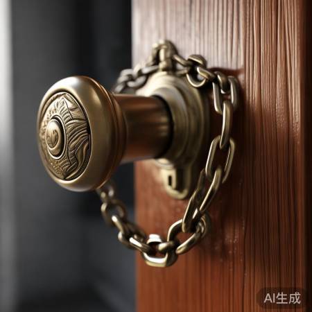 检查门把手和门链,安全为上