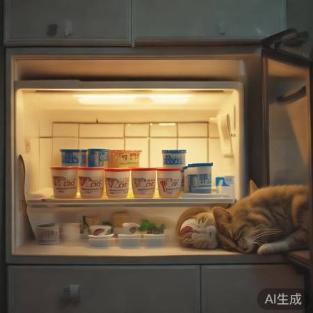 酸奶冰箱慢慢睡，7天内享美味