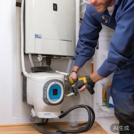 水泵接壁挂炉，注意安装距离