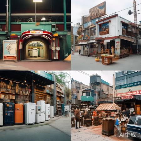 时光隧道+冰箱博物馆+创意市集