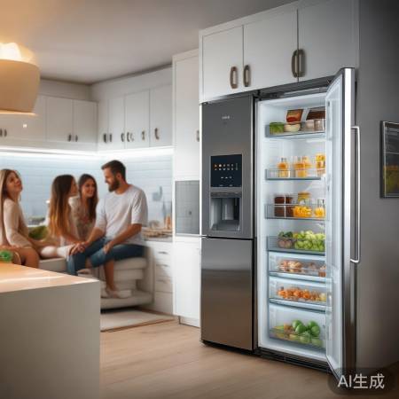 海信冰箱嵌入式503：全新家用冰箱，高端智能生活必备