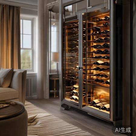 红酒柜灯光,温馨品质生活