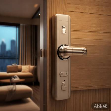 亮钢指纹锁：一触即达，安全便捷生活新选择