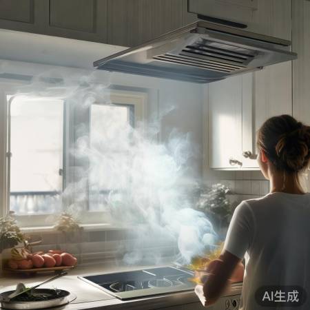 通风防油烟,常开窗换气