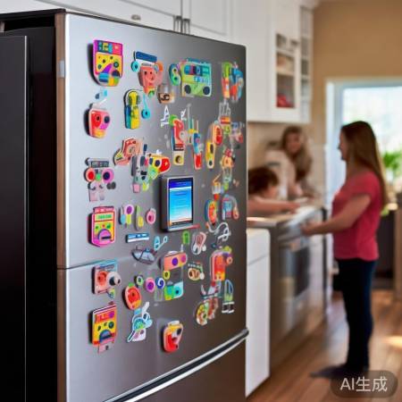 冰箱贴唱歌,温暖家居时光
