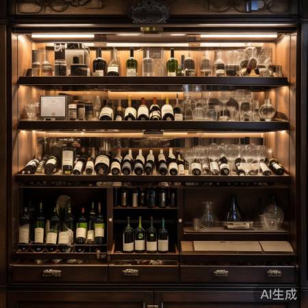 红酒柜巧布局