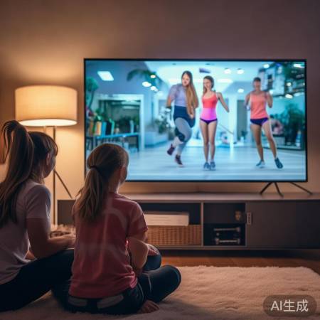 TCL电视：娱乐+学习+健身助