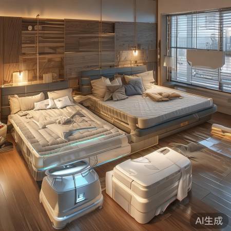 亲民防盗门通风床