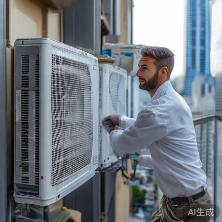 空调外挂机宜选宽敞安装地