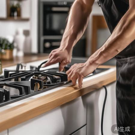 关闭燃气阀和电源，确保安全