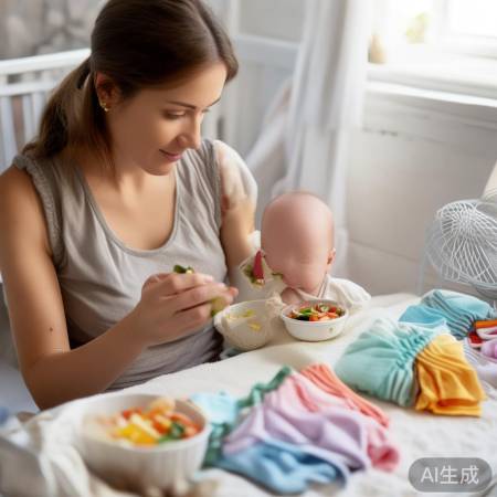 宝宝降温：饮食清淡，勤换衣物